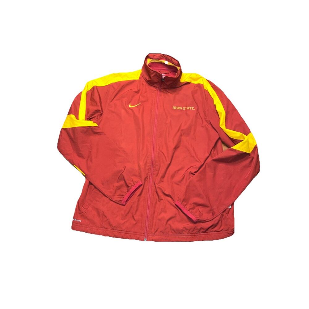 Iowa State Cyclones Nike Windbreaker Jacket L Full Zip Storm Fit
